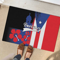 Boricua Rubber Doormat Puerto Rico El Morro Flag Style - Wonder Print Shop