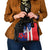 Boricua Shoulder Handbag Puerto Rico El Morro Flag Style