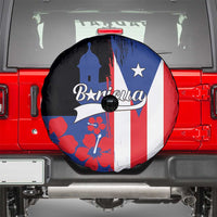 Boricua Spare Tire Cover Puerto Rico El Morro Flag Style - Wonder Print Shop