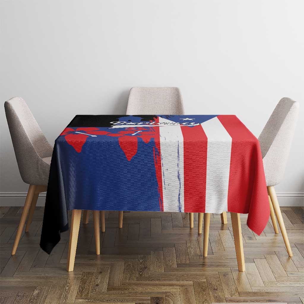 Boricua Tablecloth Puerto Rico El Morro Flag Style - Wonder Print Shop
