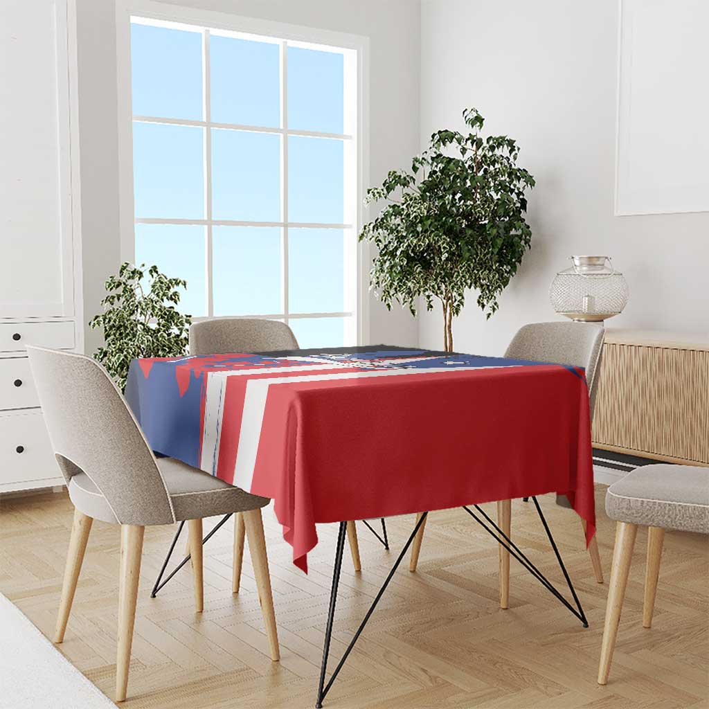 Boricua Tablecloth Puerto Rico El Morro Flag Style - Wonder Print Shop