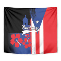 Boricua Tapestry Puerto Rico El Morro Flag Style - Wonder Print Shop