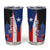 Personalized Boricua Tumbler Cup Puerto Rico El Morro Flag Style - Wonder Print Shop