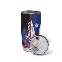 Personalized Boricua Tumbler Cup Puerto Rico El Morro Flag Style - Wonder Print Shop