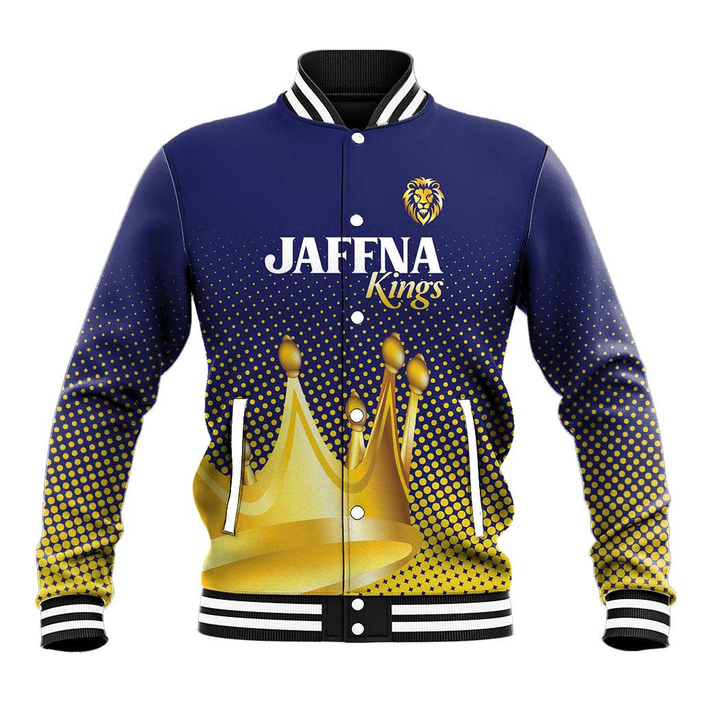 Custom Jaffna Cricket Kings Baseball Jacket The Kings Of The North - Wonder Print Shop