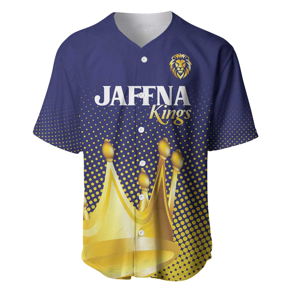 Custom Jaffna Cricket Kings Baseball Jersey The Kings Of The North - Wonder Print Shop