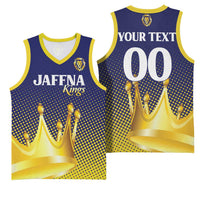 Custom Jaffna Cricket Kings Basketball Jersey The Kings Of The North - Wonder Print Shop
