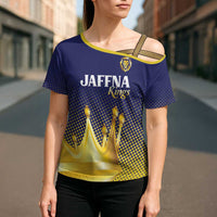 Custom Jaffna Cricket Kings Cross Shoulder Shirt The Kings Of The North - Wonder Print Shop