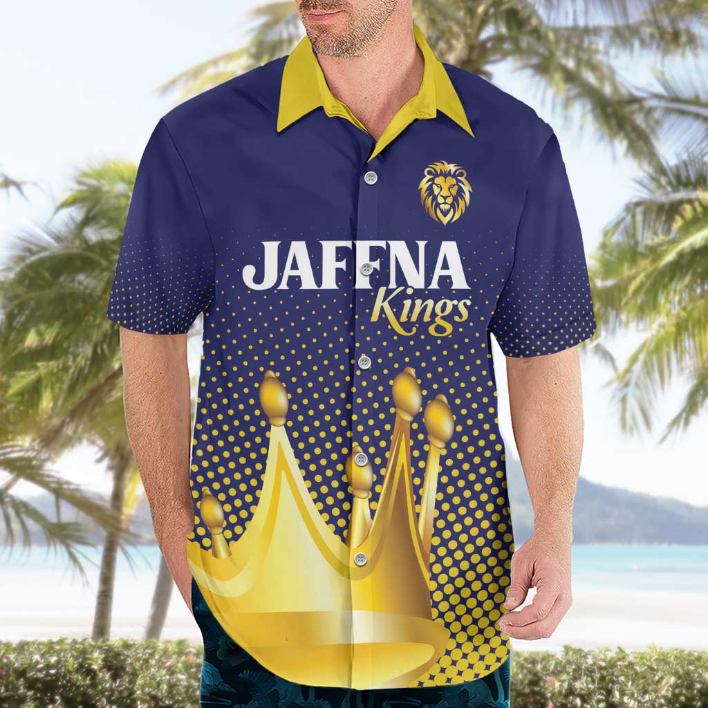 Custom Jaffna Cricket Kings Hawaiian Shirt The Kings Of The North - Wonder Print Shop