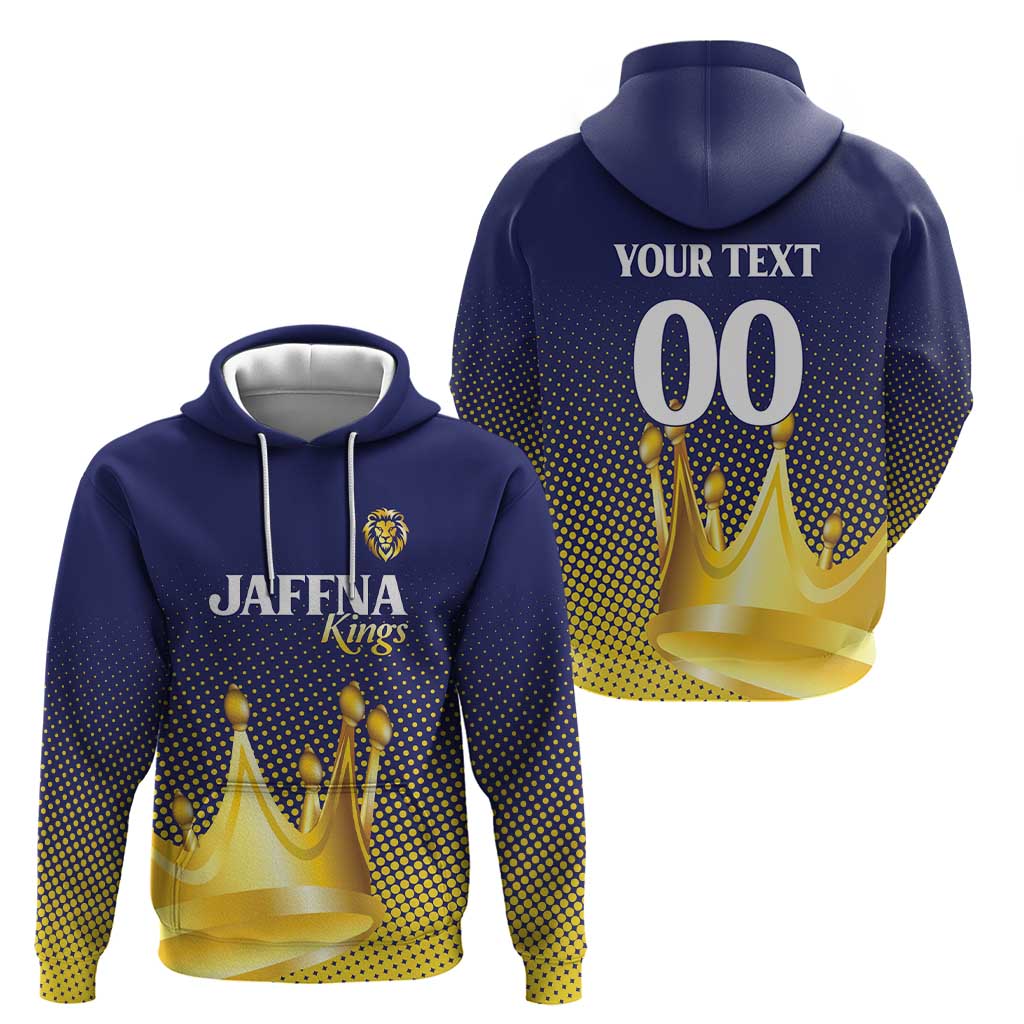 Custom Jaffna Cricket Kings Hoodie The Kings Of The North - Wonder Print Shop