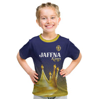 Custom Jaffna Cricket Kings Kid T Shirt The Kings Of The North - Wonder Print Shop