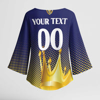 Custom Jaffna Cricket Kings Kimono Sleeve Blouse The Kings Of The North - Wonder Print Shop