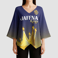 Custom Jaffna Cricket Kings Kimono Sleeve Blouse The Kings Of The North - Wonder Print Shop