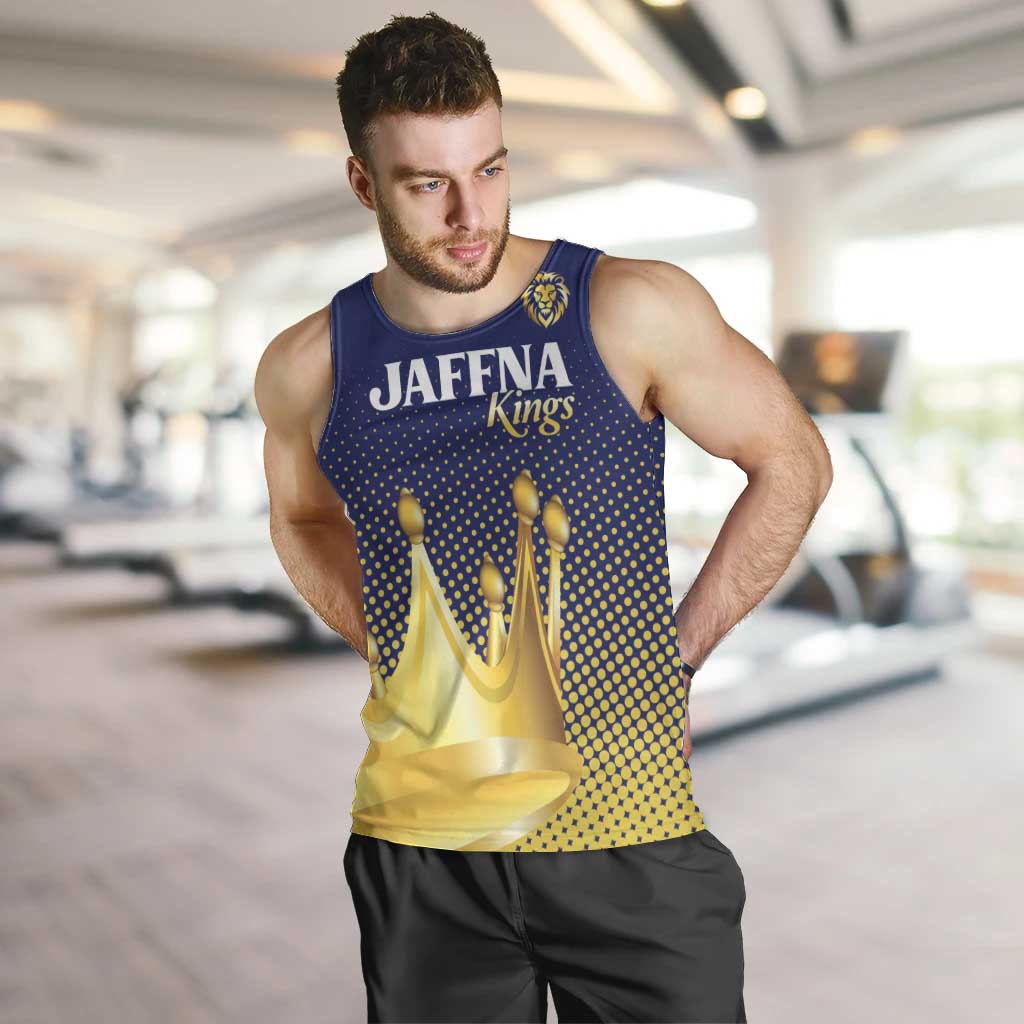 Custom Jaffna Cricket Kings Men Tank Top The Kings Of The North - Wonder Print Shop