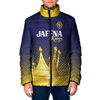 Custom Jaffna Cricket Kings Padded Jacket The Kings Of The North - Wonder Print Shop
