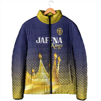 Custom Jaffna Cricket Kings Padded Jacket The Kings Of The North - Wonder Print Shop