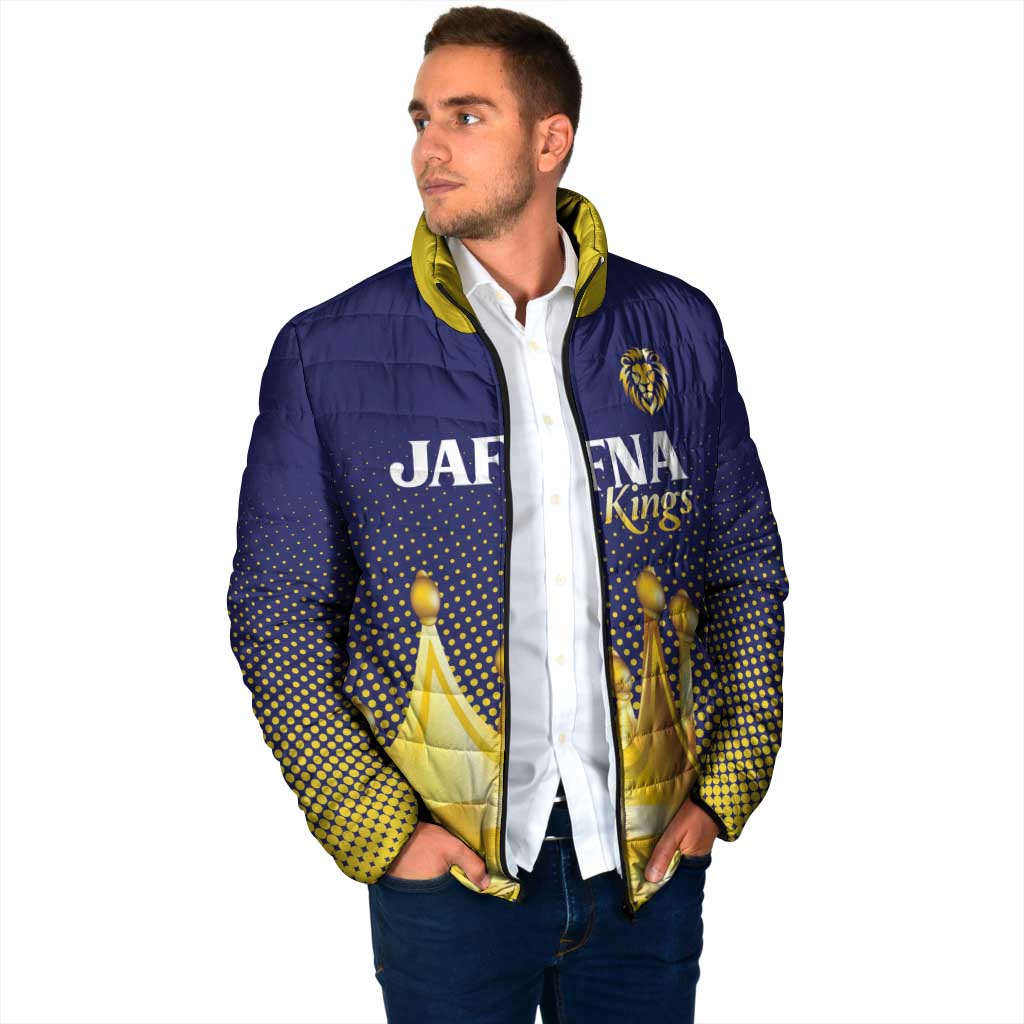 Custom Jaffna Cricket Kings Padded Jacket The Kings Of The North - Wonder Print Shop