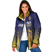 Custom Jaffna Cricket Kings Padded Jacket The Kings Of The North - Wonder Print Shop