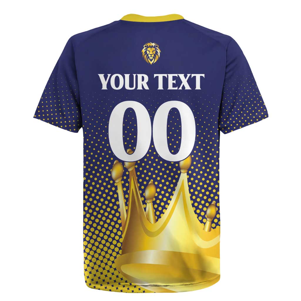 Custom Jaffna Cricket Kings Rugby Jersey The Kings Of The North - Wonder Print Shop