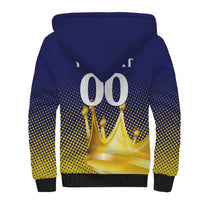 Custom Jaffna Cricket Kings Sherpa Hoodie The Kings Of The North - Wonder Print Shop