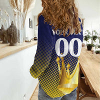 Custom Jaffna Cricket Kings Women Casual Shirt The Kings Of The North - Wonder Print Shop