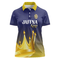 Custom Jaffna Cricket Kings Women Polo Shirt The Kings Of The North - Wonder Print Shop