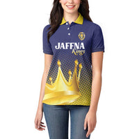 Custom Jaffna Cricket Kings Women Polo Shirt The Kings Of The North - Wonder Print Shop