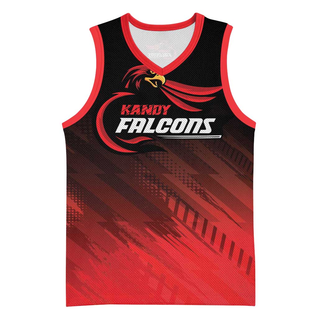Custom Kandy Cricket Falcons Basketball Jersey Ready to Roar and Soar - Wonder Print Shop