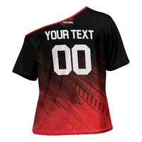 Custom Kandy Cricket Falcons Cross Shoulder Shirt Ready to Roar and Soar - Wonder Print Shop