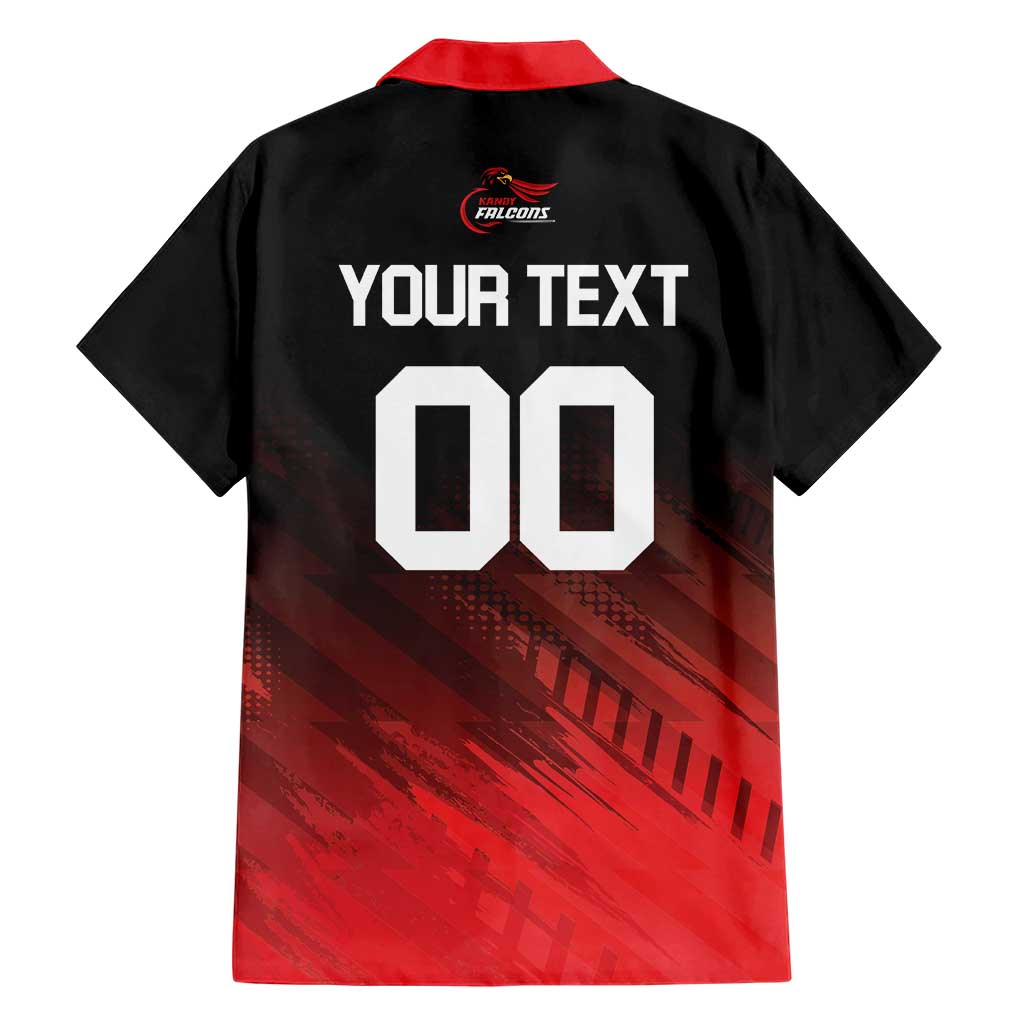 Custom Kandy Cricket Falcons Hawaiian Shirt Ready to Roar and Soar - Wonder Print Shop