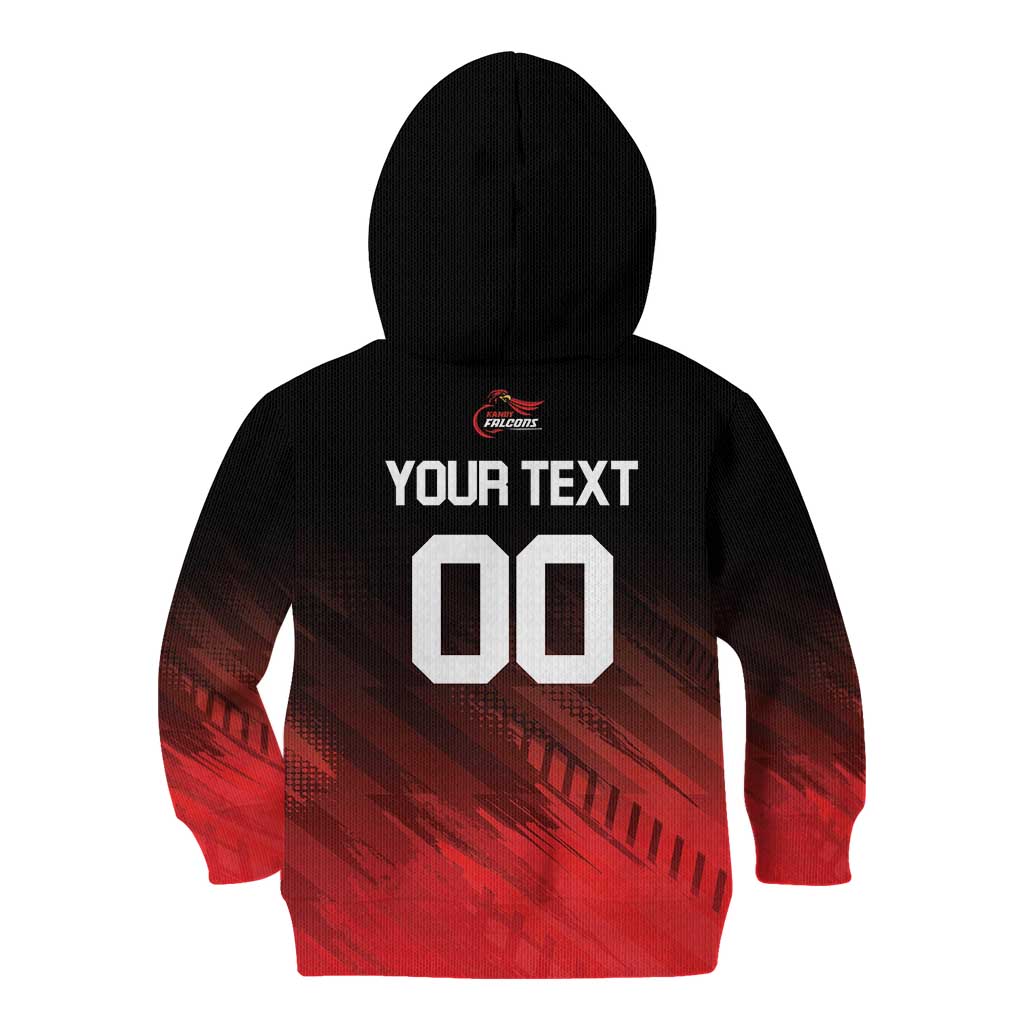 Custom Kandy Cricket Falcons Kid Hoodie Ready to Roar and Soar - Wonder Print Shop