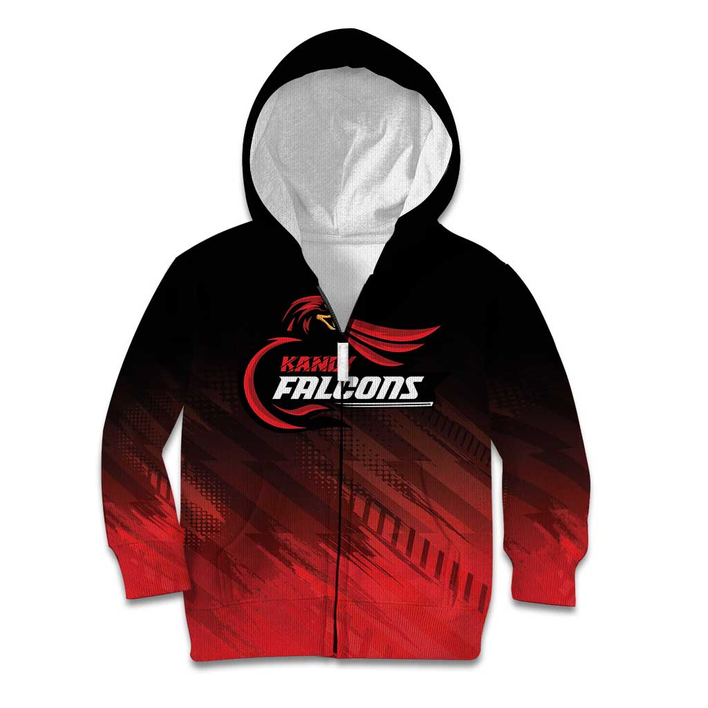 Custom Kandy Cricket Falcons Kid Hoodie Ready to Roar and Soar - Wonder Print Shop