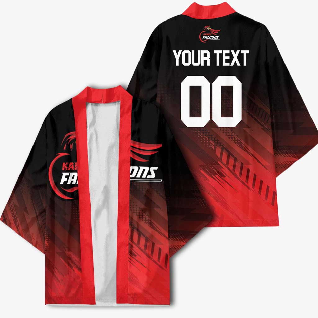 Custom Kandy Cricket Falcons Kimono Ready to Roar and Soar - Wonder Print Shop