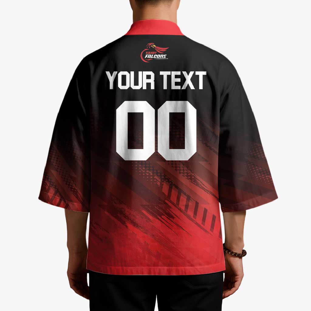 Custom Kandy Cricket Falcons Kimono Ready to Roar and Soar - Wonder Print Shop