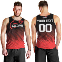 Custom Kandy Cricket Falcons Men Tank Top Ready to Roar and Soar - Wonder Print Shop