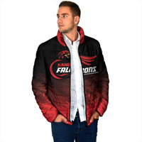 Custom Kandy Cricket Falcons Padded Jacket Ready to Roar and Soar - Wonder Print Shop