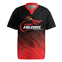 Custom Kandy Cricket Falcons Rugby Jersey Ready to Roar and Soar - Wonder Print Shop