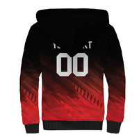 Custom Kandy Cricket Falcons Sherpa Hoodie Ready to Roar and Soar - Wonder Print Shop