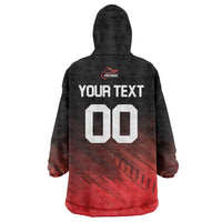 Custom Kandy Cricket Falcons Wearable Blanket Hoodie Ready to Roar and Soar - Wonder Print Shop