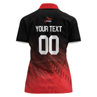 Custom Kandy Cricket Falcons Women Polo Shirt Ready to Roar and Soar - Wonder Print Shop