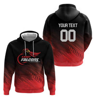 Custom Kandy Cricket Falcons Zip Hoodie Ready to Roar and Soar - Wonder Print Shop