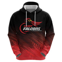 Custom Kandy Cricket Falcons Zip Hoodie Ready to Roar and Soar - Wonder Print Shop