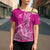 Custom New Zealand Rugby Silver Fern Cross Shoulder Shirt Aotearoa Kiwi Maori Pink Version - Wonder Print Shop