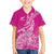 Custom New Zealand Rugby Silver Fern Hawaiian Shirt Aotearoa Kiwi Maori Pink Version - Wonder Print Shop