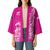 Custom New Zealand Rugby Silver Fern Kimono Aotearoa Kiwi Maori Pink Version - Wonder Print Shop