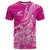 Custom New Zealand Rugby Silver Fern T Shirt Aotearoa Kiwi Maori Pink Version - Wonder Print Shop