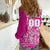 Custom New Zealand Rugby Silver Fern Women Casual Shirt Aotearoa Kiwi Maori Pink Version - Wonder Print Shop