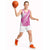 Custom New Zealand Rugby Silver Fern Basketball Jersey Aotearoa Maori Pink Version - Wonder Print Shop