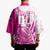Custom New Zealand Rugby Silver Fern Kimono Aotearoa Maori Pink Version - Wonder Print Shop