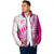 Custom New Zealand Rugby Silver Fern Padded Jacket Aotearoa Maori Pink Version - Wonder Print Shop